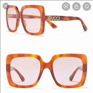 Gucci sunglasses + case 100% authentic